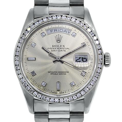 rolex gold and white gold|white gold rolex for sale.